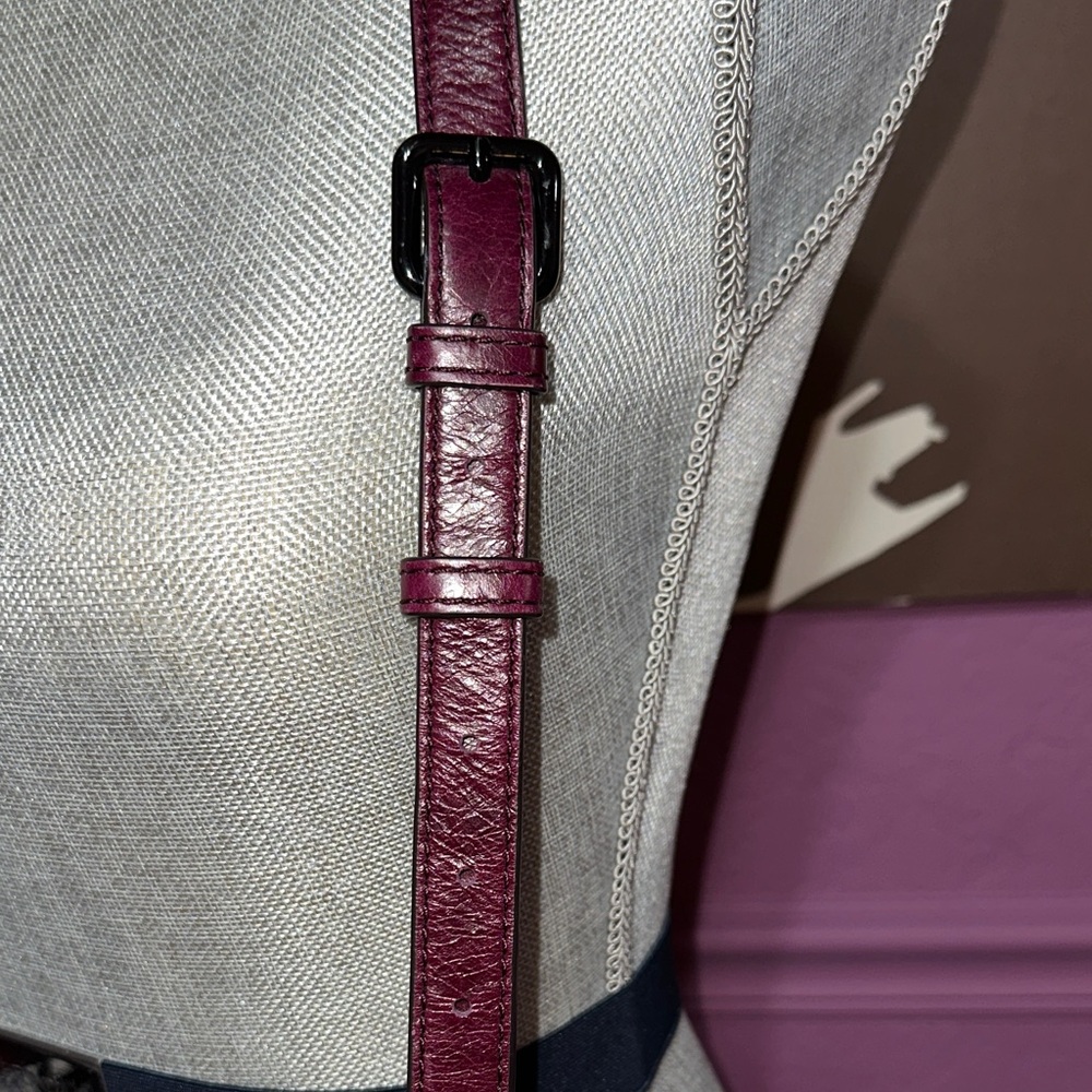 Rebecca Minkoff Rich Burgundy Crossbody Bag - Picture 9 of 11